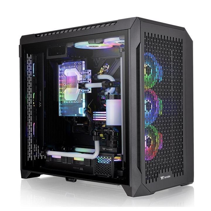 Thermaltake Cte C750 Full Tower Black (Cte C750 Air/Black/Win/SPCC/Tempered Glass*1/CT140 Fan*3)