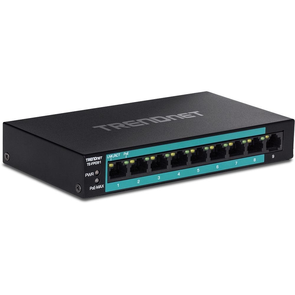 TRENDnet TE-FP091 9 Ports Ethernet Switch - Fast Ethernet - 100Base-X