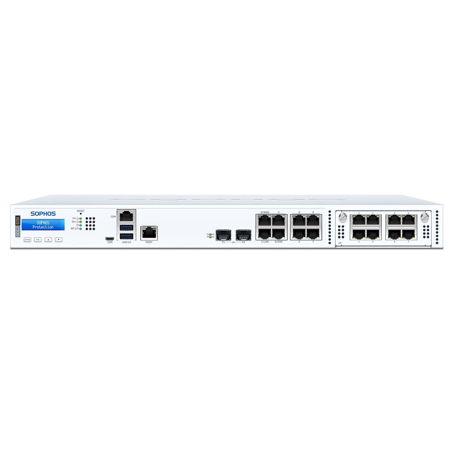 Sophos XGS 2300 Hardware Firewall 1U 39 Gbit/S (Sophos XGS 2300 Security Device 1U Gige)