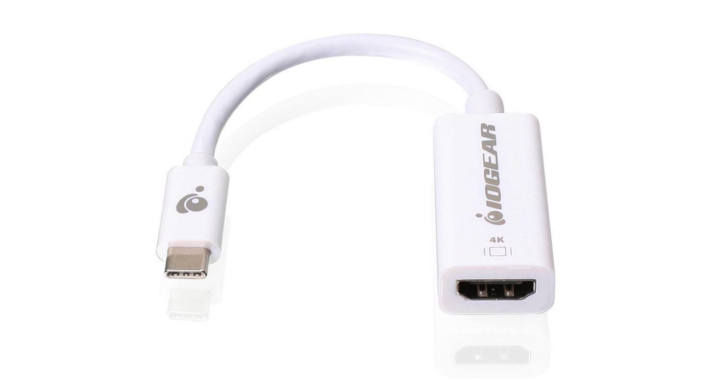 Iogear Usb Type-C To Hdmi Adapter - Guc3chd60 Usb Type-C Hdmi - Type A [Standard] Male Female Straight Straight