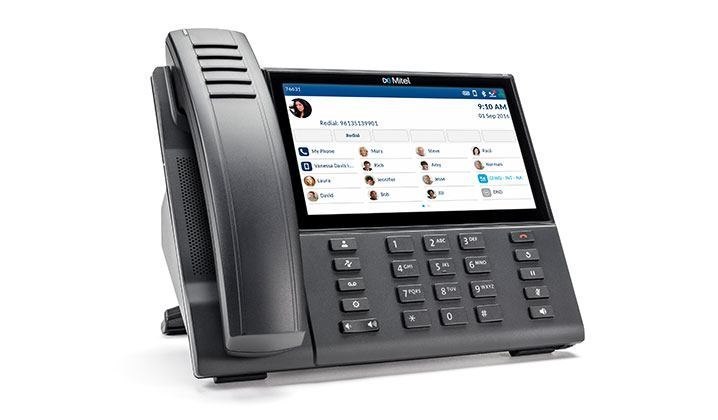 Mitel MiVoice 6940 Ip Phone Black LCD Wi-Fi (Mitel 6940 Ip Phone New)