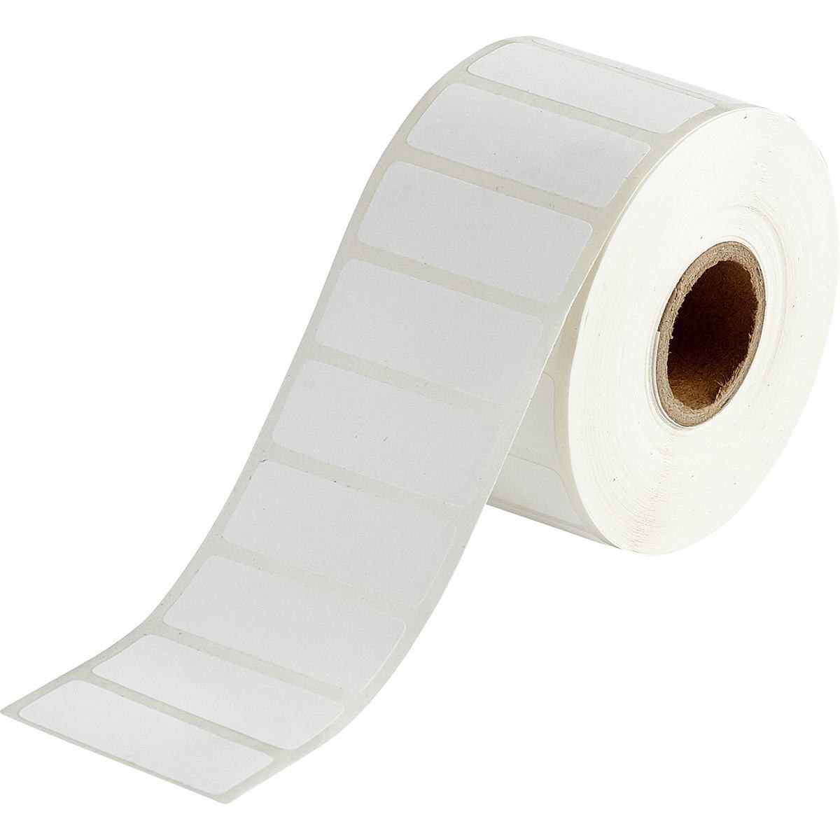 Brady BPT-540-155 Printer Label White Self-Adhesive Printer Label (Thermal Transfer Printable - Labels 101.60 MM X 38.10 MM - BPT-540-155 White Self-Adhesive Printer Label Paper Acrylic Permanent