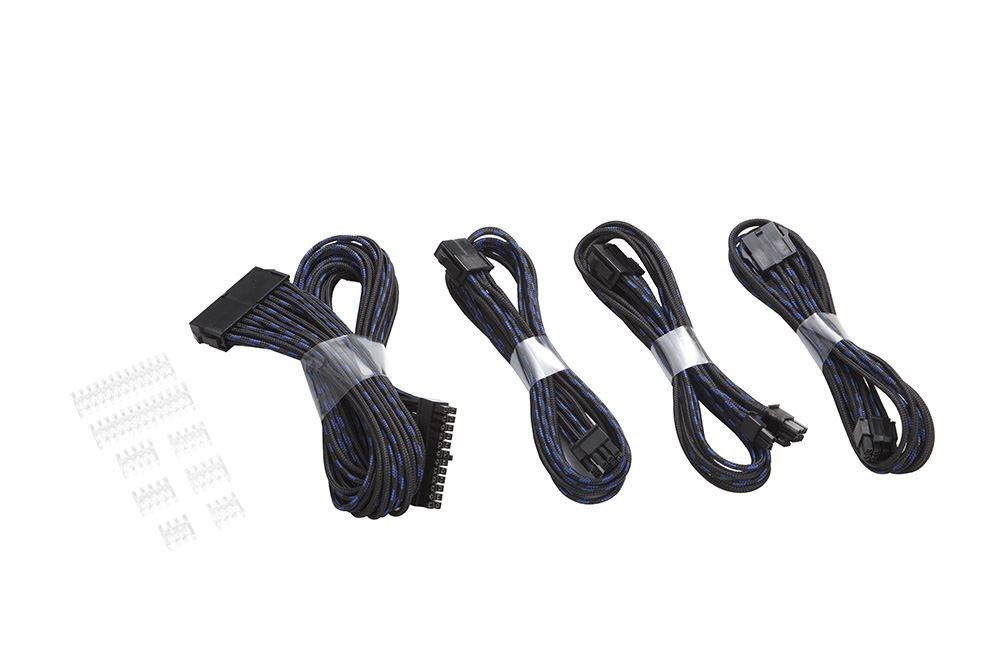 Phanteks Extension Cable Combo Kit S-Pattern - Black/Blue