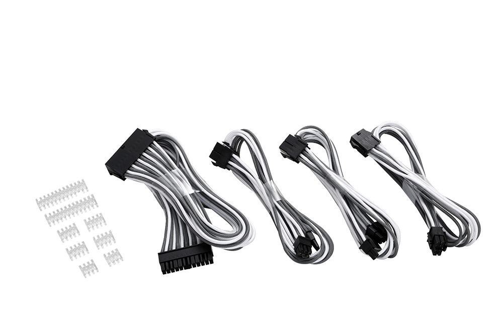 Phanteks Extension Cable Combo Kit - White/Grey