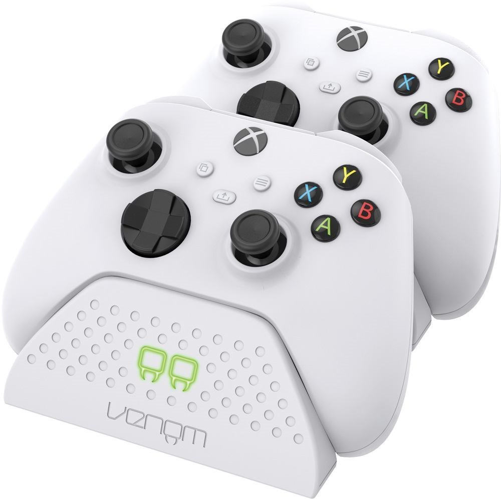 Venom Twin Docking Station White - For Xbox Series X