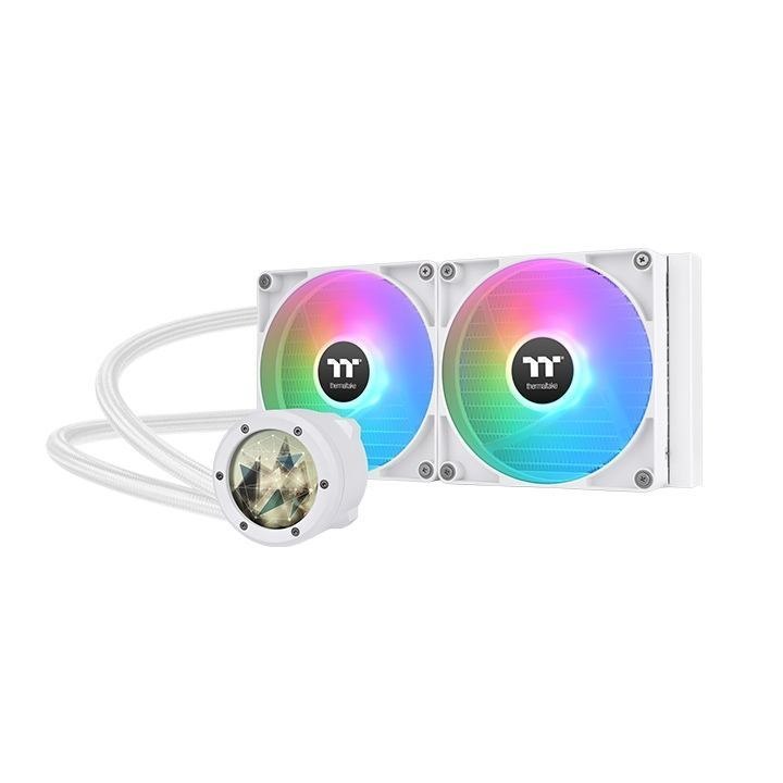 Thermaltake TH280 V2 Ultra Argb Processor Liquid Cooling Kit White 1 PC[S] (TH280 V2 Ultra Argb SYNC Cpu Liquid Cooler Snow Edition/All-In-One Liquid Cooling System/Water Block 2.1In LCD/Fan 140*2/PWM