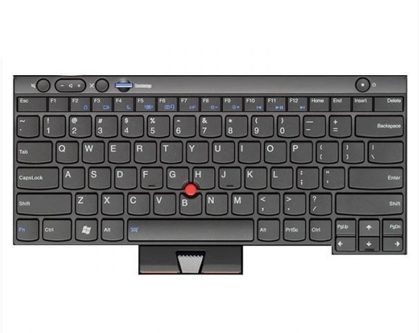 Lenovo Keyboard - Cable Connectivity - English (UK) - Black