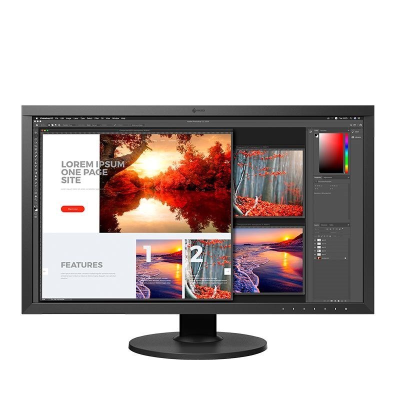 Eizo ColorEdge CS2740-BK Led Display 68.3 CM [26.9] 3840 X 2160 Pixels 4K Ultra HD Black (CS2740-BK 27 4K Hdmi DP Usb-C)