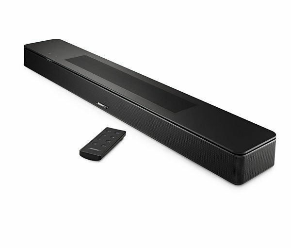 Bose Soundbar 600 Black (Bose Smart Soundbar 600 Dolby Atmos With Alexa Built-In Bluetooth Connectivity)