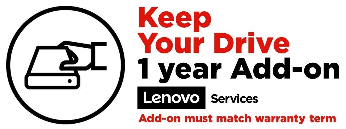 Lenovo Keep Your Drive Add On - Extended Service - 1 Year - Service