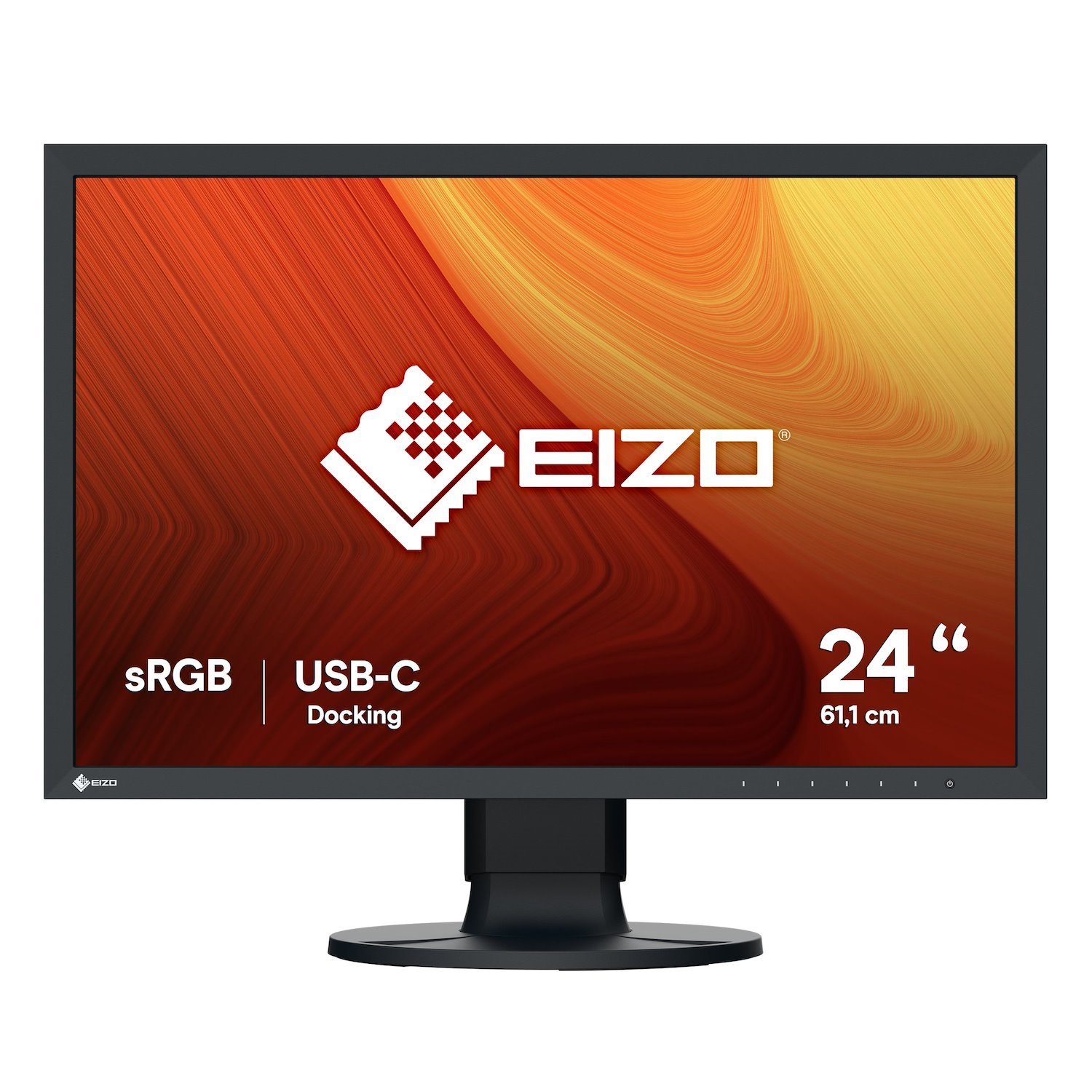 Eizo ColorEdge CS2400R Computer Monitor 61.2 CM [24.1] 1920 X 1200 Pixels Wuxga LCD Black (Eizo ColorEdge CS2400R 24 Usb Type C- Covers 100% Of The SRGB)