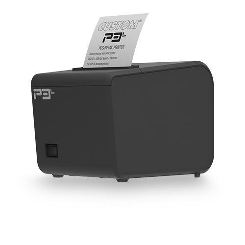 Custom P3L 203 X 203 Dpi Wired Thermal Pos Printer (Printer P3L 58/80MM Eth Usb - RS232 Paper Reduct)