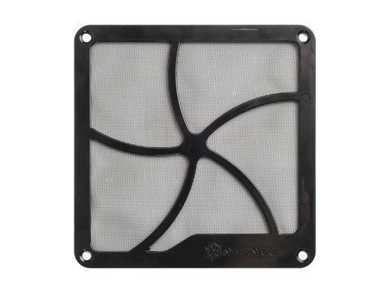 Silverstone FF141B Black Abs Synthetics (Silverstone 140MM Magnetic Fan Filter In Black)