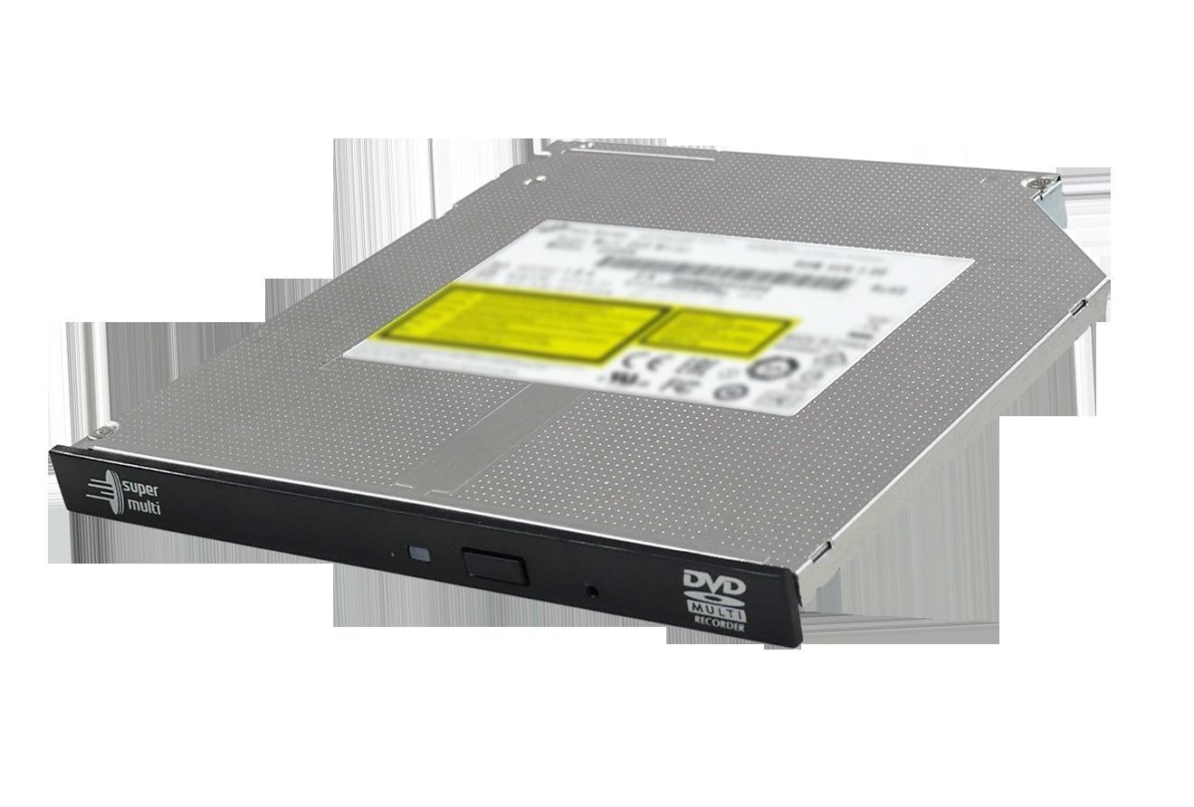 Hitachi HLDS DVD±RW/±R UltraSlim [Sata] Gud1n/9.5 Black [Bulk] Flache Standard-Frontblende