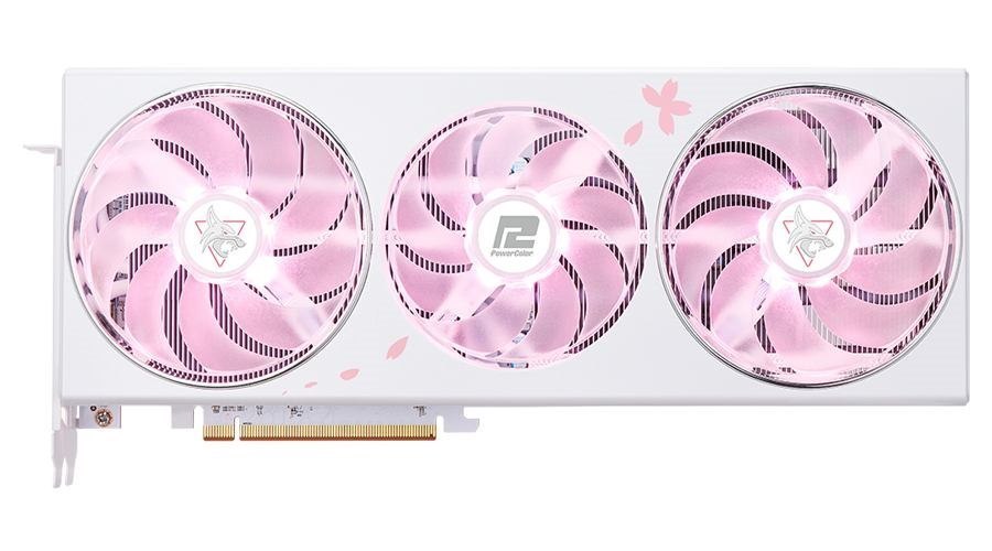 PowerColor Hellhound Radeon RX 7800 XT Sakura Amd 16 GB GDDR6 (Powercolor RX 7800 XT 16GB Sakura)