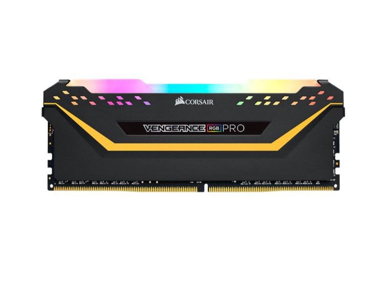 Corsair Vengeance RGB Pro 16GB (2x8GB) DDR4 3200MHz C16 Desktop Gaming Memory Black