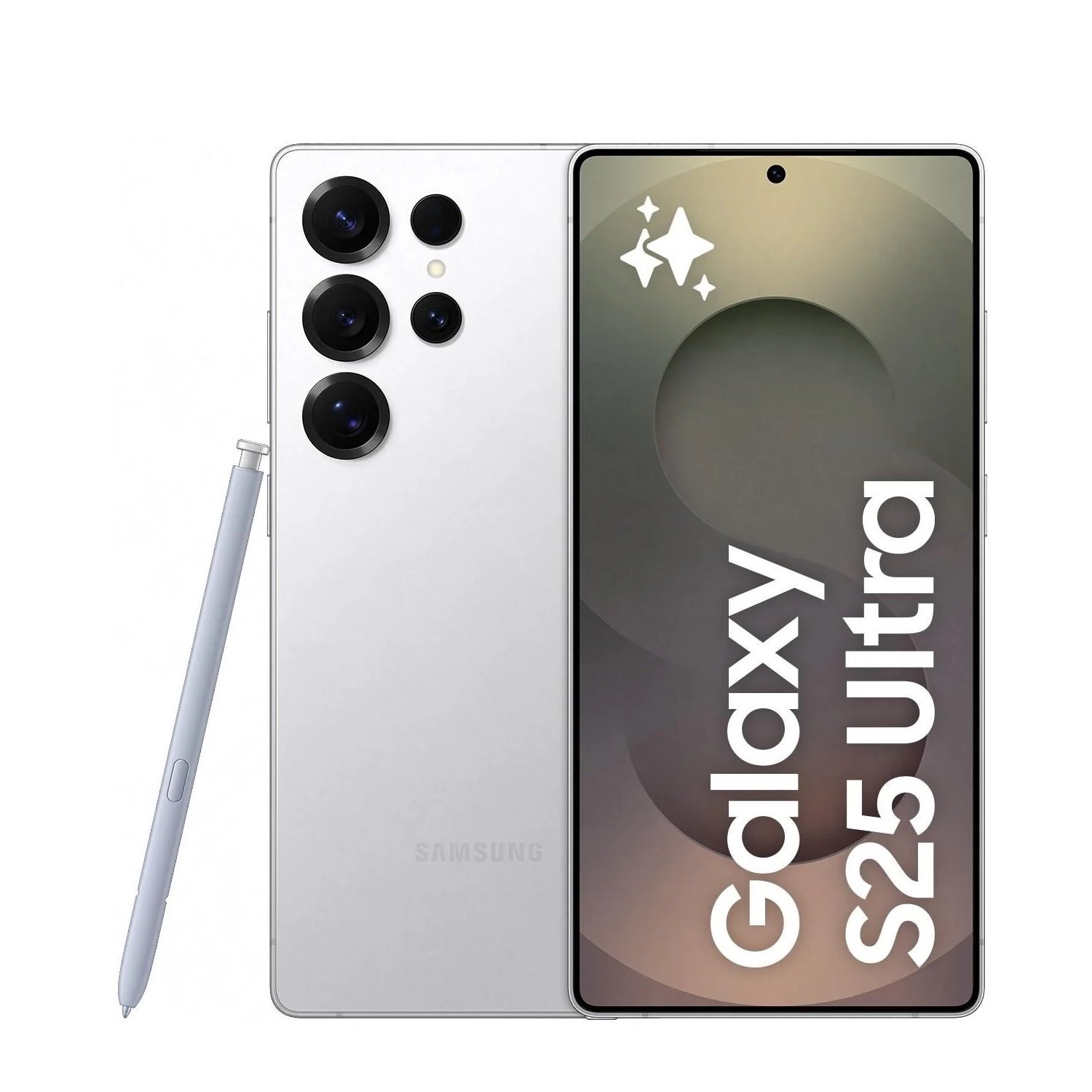 Samsung Galaxy S25 Ultra 5G 256GB - Titanium Silver Blue *Au Stock* , 6.9', Quad HD+ 120HZ,12GB/256GB, 200MP/50MP , Single + eSim, Ai , 5000mAh , 2 Ye