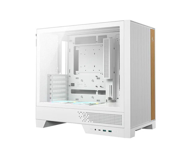 DeepCool CL660 WH High Cooling Performance Atx Compact Case, 2 X Pre-Installed Fans