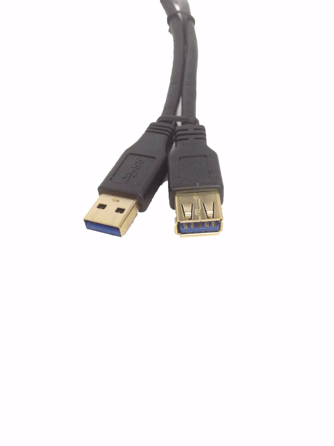 4Cabling 2M Usb 3.0 Am-Af Extension Cable: Black