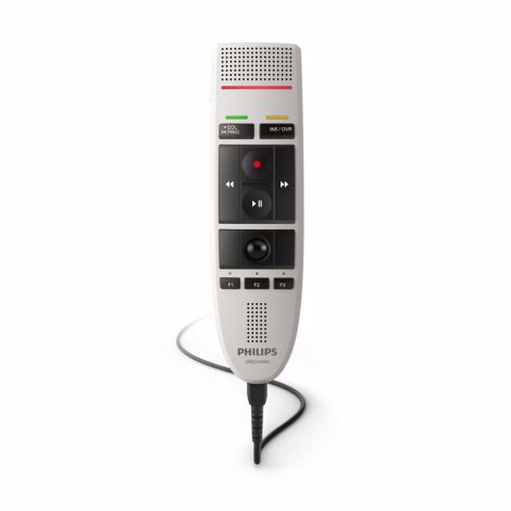 Philips LFH-3200 SpeechMike Dictation Microphone - (Push Control)