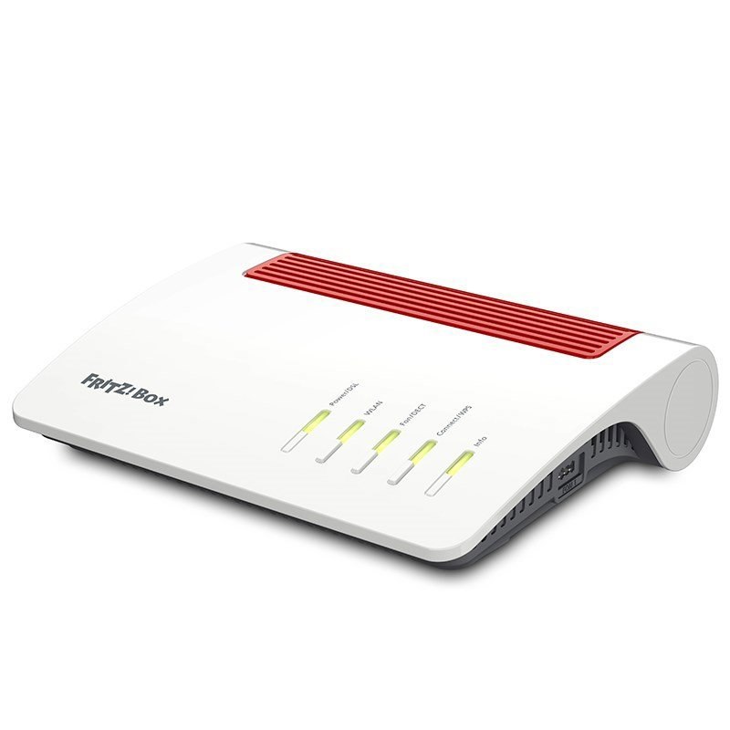 Billion Fritz!Box Avm7590ax Adsl2+/Vdsl Modem Router, VoIP, Dect, WiFi 6, Wan, 4 Port Gigabit Lan, 2xUSB 3.0