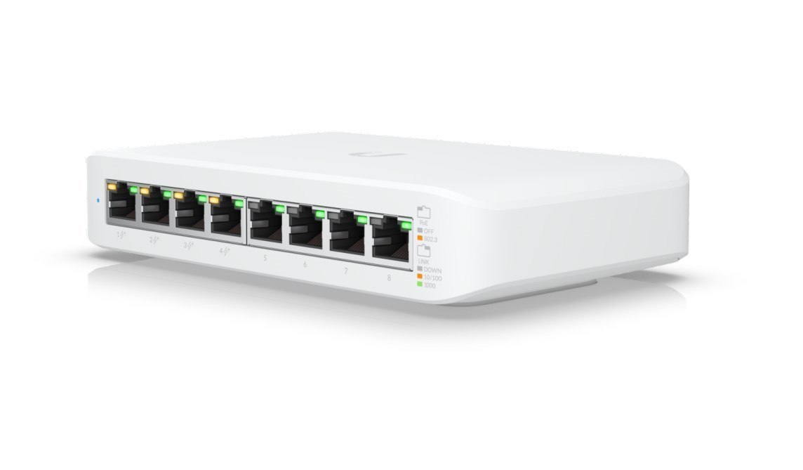 Ubiquiti Unifi Switch Usw-Lite-8-Poe | UniFi Switch Lite 8 Port With 4 Port Poe