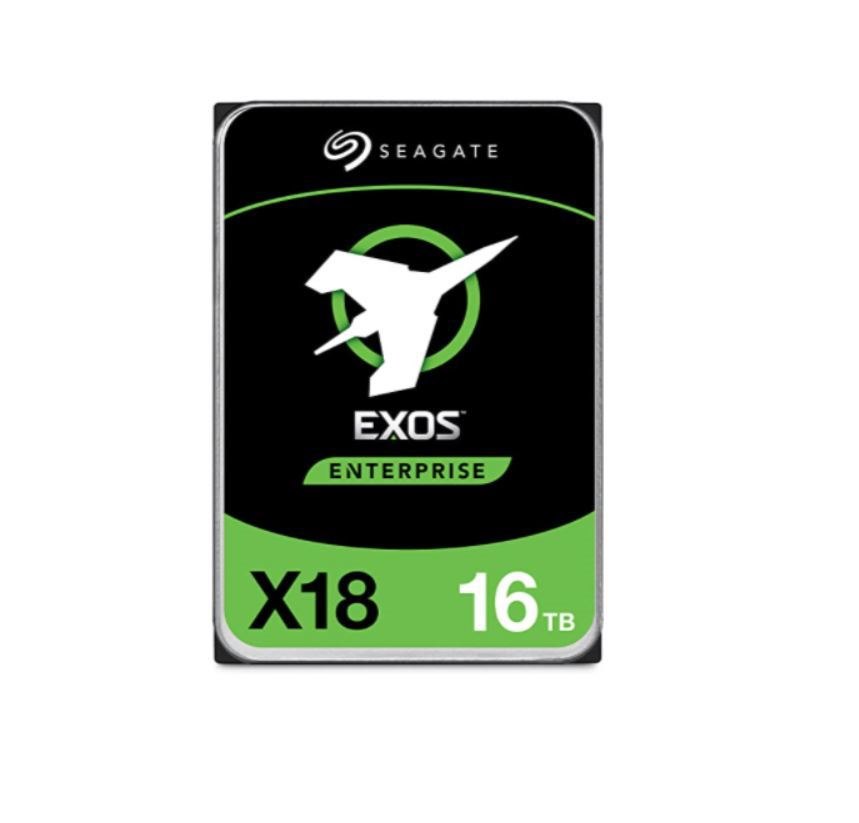 Seagate Exos X18 HDD 512E/4Kn Sas, 16TB, 3.5", 7200 RPM, 256 MB Cache, No Encryption