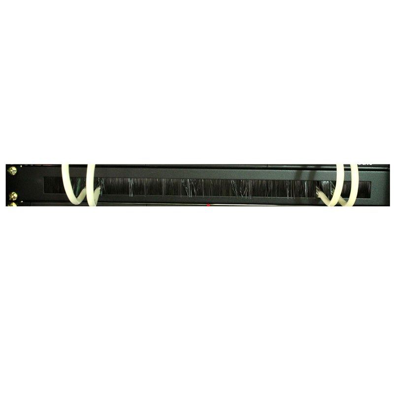 LinkBasic 1Ru 19' Cable Management Brush Rail