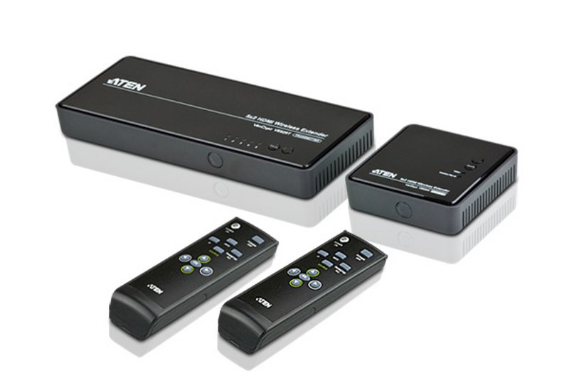 VanCryst Aten VanCryst 5X2 Wireless Hdmi Extender (Up To 30M &Amp; 1080P) - 4X Hdmi, 1X Component