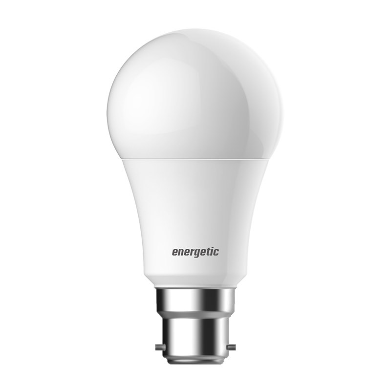 Energetic A60 B22 6.5W (470LM) Warm White Led Bulb