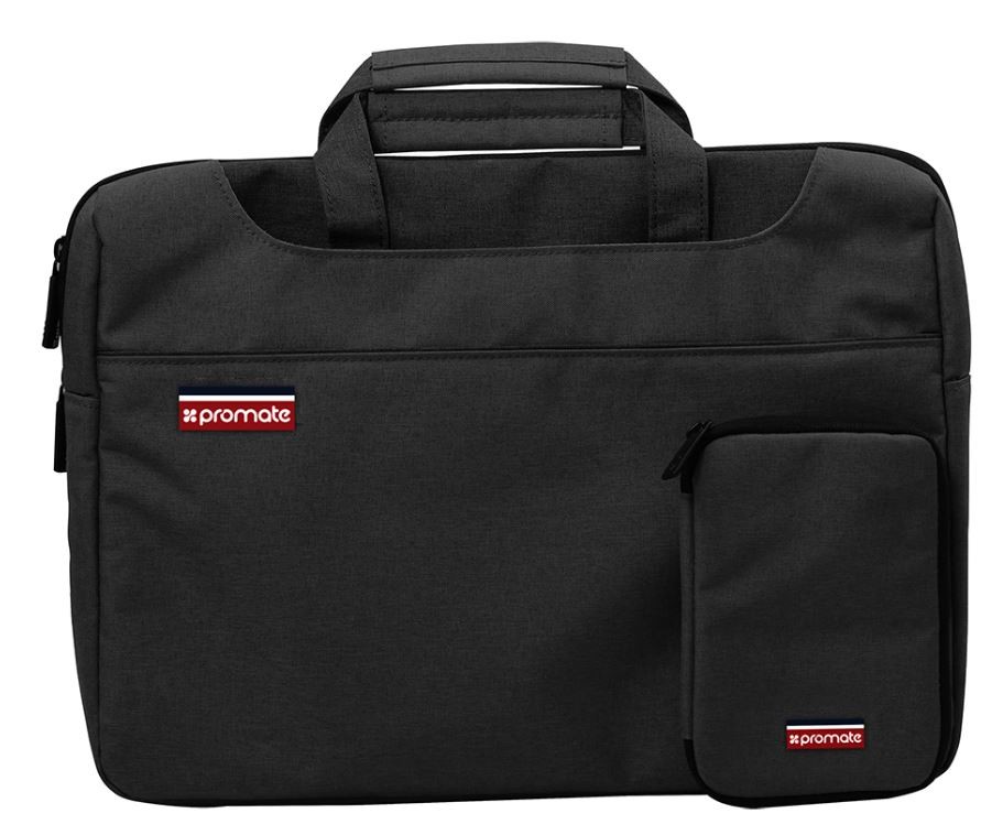 Promate 'Desire-L' Classic Elegant Tote With Sophisticated Styling For Laptops Upto 15.4" - Black