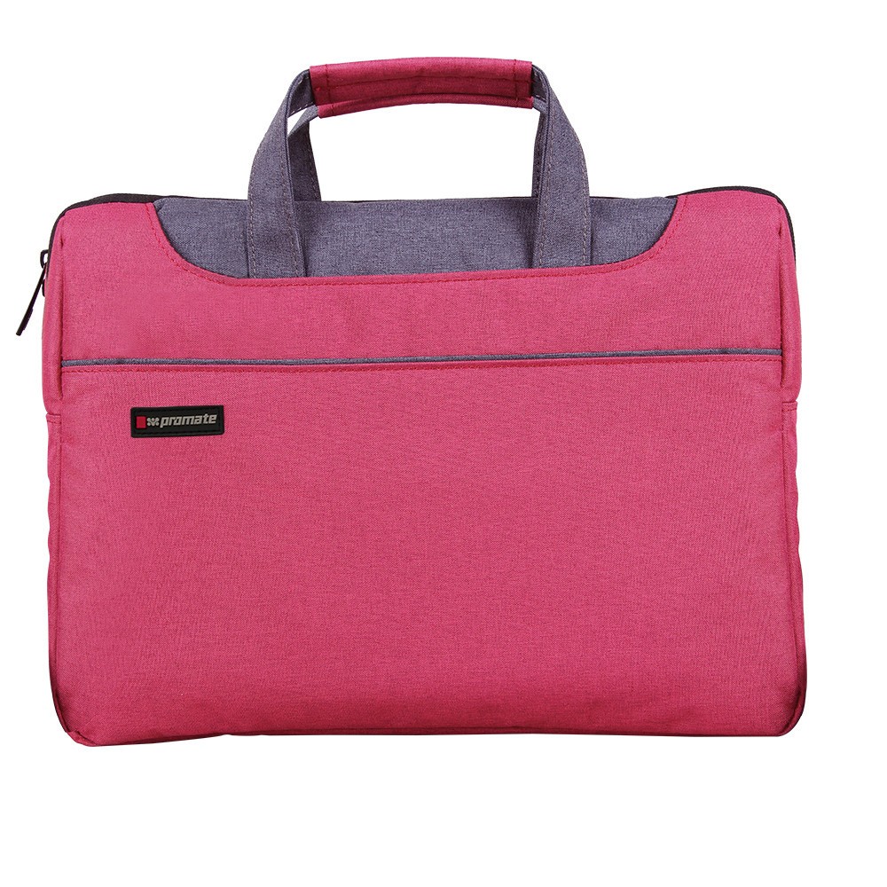 Promate 'Desire-L' Classic Elegant Tote With Sophisticated Styling For Laptops Upto 15.4" - Red