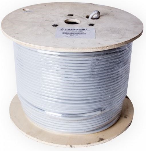 LinkBasic Cat 6A FTP Solid Cable Light Grey 305M