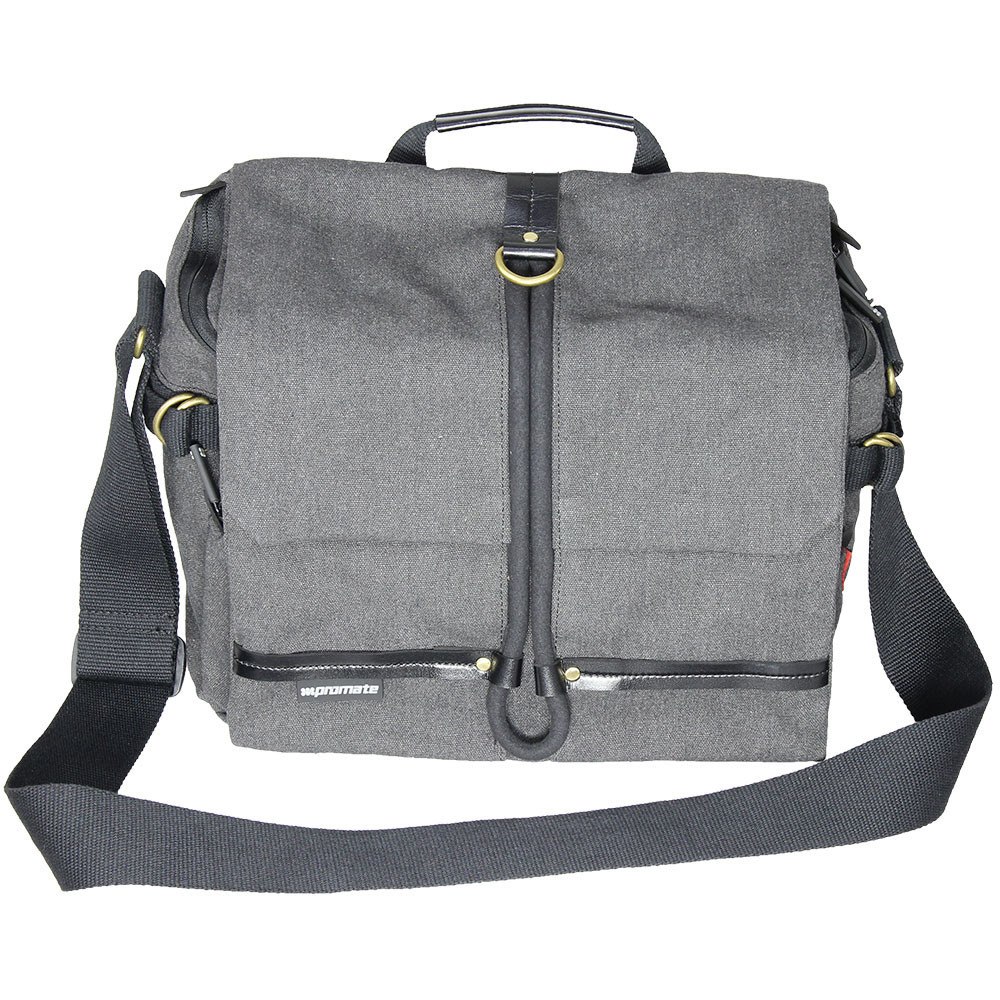 Promate 'xPlore-L' Contemporary DSLR Camera Bag /Adjustable Storage/Water Resistant Cover - Large