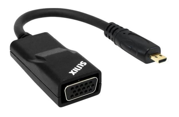 Sunix Micro Hdmi To Vga Adapter (Active Controller)
