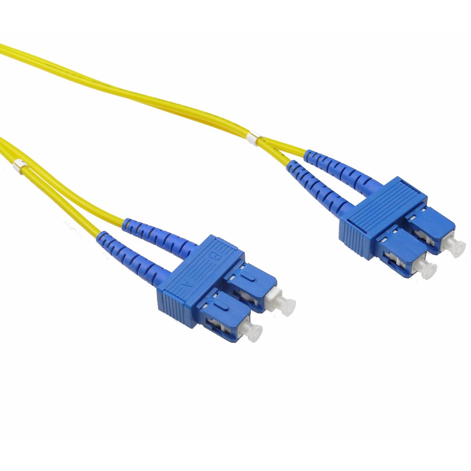 LinkBasic Single Mode Os1 LSZH Duplex SC-SC Fibre Optic Patch Cord 5 Metre