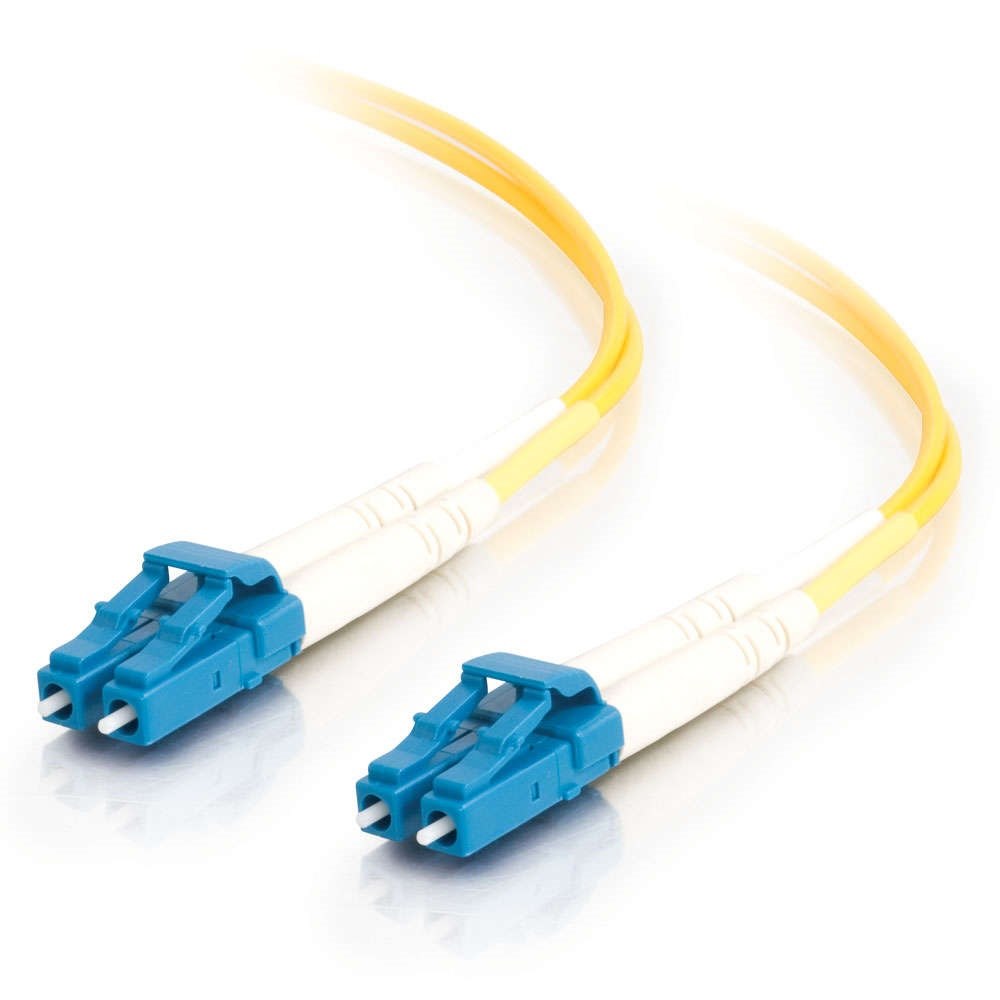 LinkBasic Single Mode Os1 LSZH Duplex LC-LC Fibre Optic Patch Cord 1 Metre