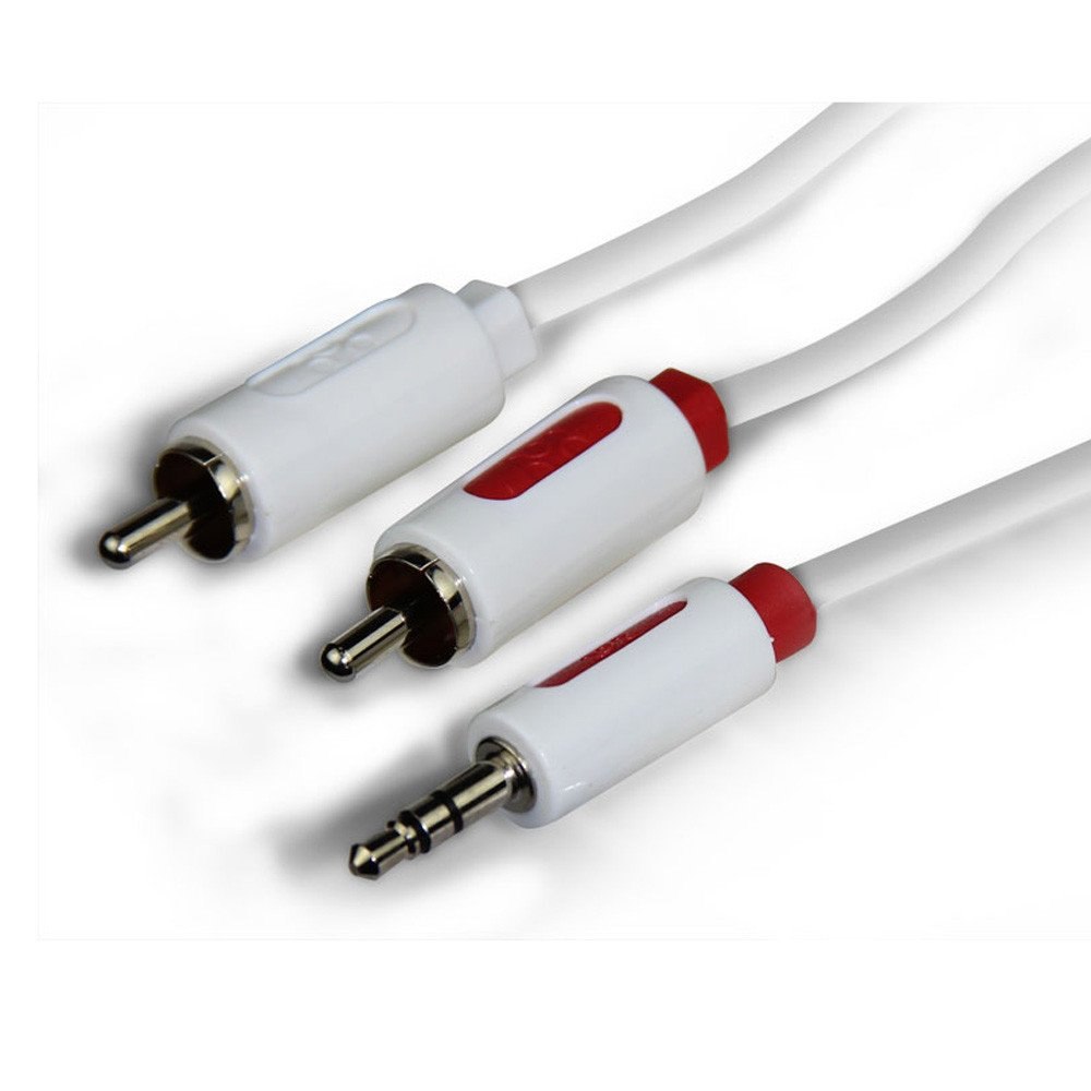 Promate 'LinkMate-A2' Premium 3.5MM To 2-Rca High-Quality PVC Coated Copper Audio Cable