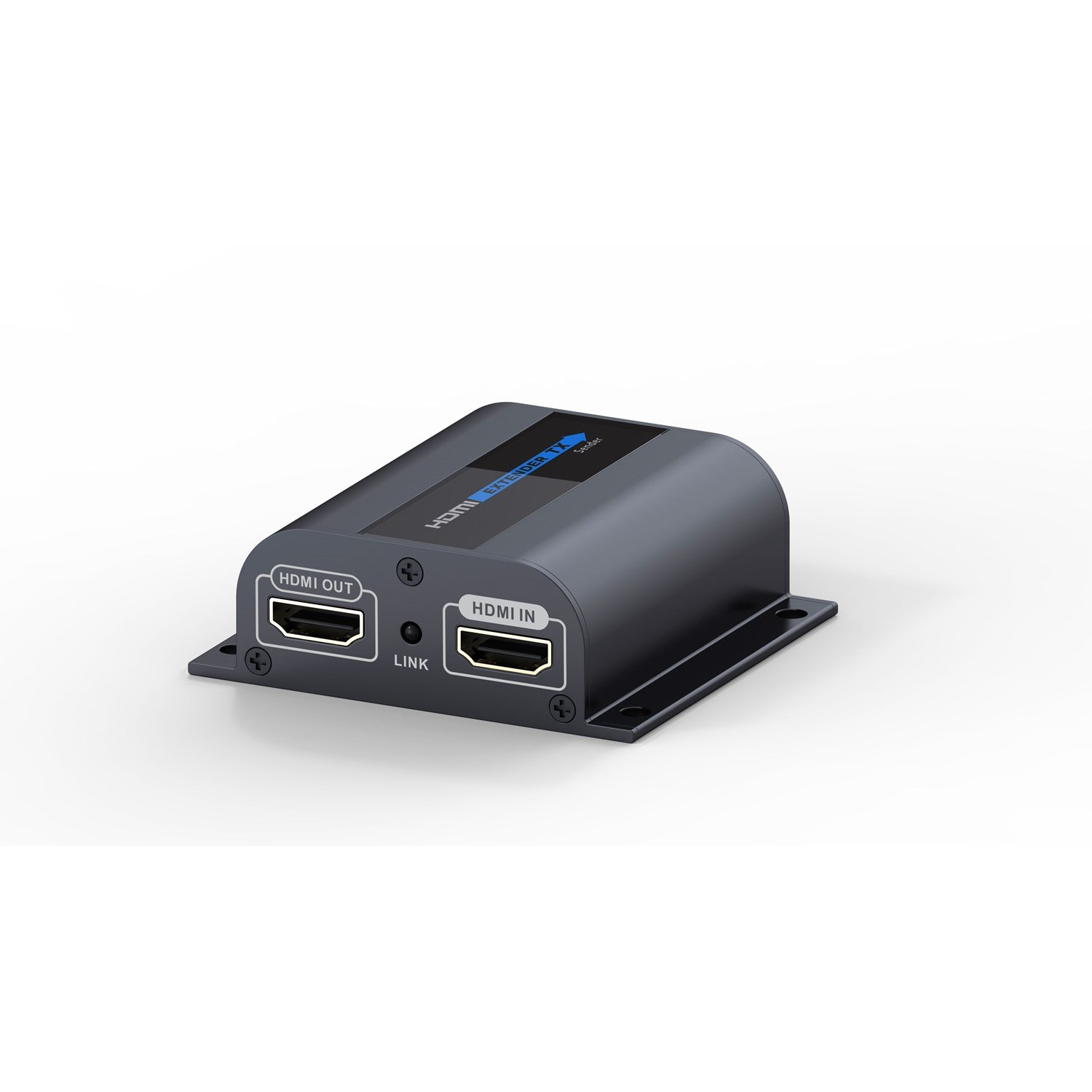 Lenkeng Hdmi Extender Over Single 60M Network Cable, With Ir, Poe And Local Hdmi Output