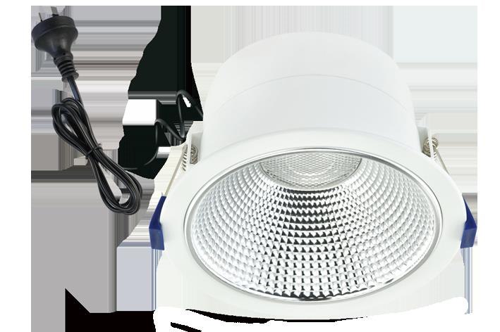 Energetic Protail 6'Downlight Low Ugr Cutout150mm 18W Non-Dim 4000K 1800LM White [172411]