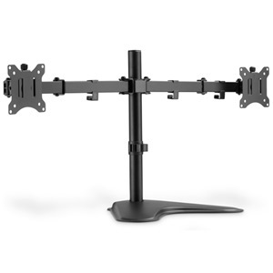 Digitus Dual Monitor Stand 15-32", 2X 8 KG (Max.), Black