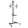Brateck 37"-70" Telescopic Manual Hieght Adjust TV Cart