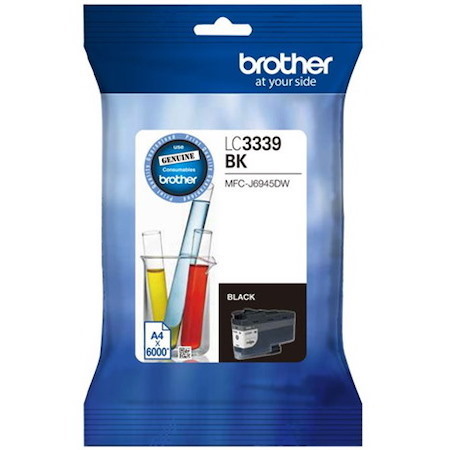 Brother LC3339XLBK Original High Yield Inkjet Ink Cartridge - Black Pack