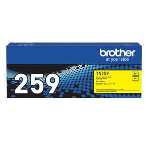 Brother Original Laser Toner Cartridge - Yellow Pack