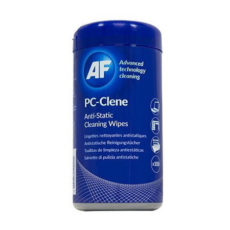 Af PC-Clene Anti-Static PC Wipes Tub - 100