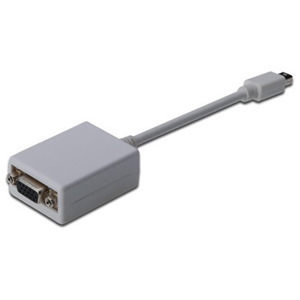 Digitus Mini DisplayPort (M) To Vga (F) Adapter Cable