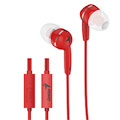 Genius HS-M320 Red In-Earphones With Inline Mic