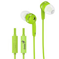 Genius HS-M320 Green In-Ear Headphones With Inline Mic