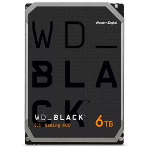 Western Digital WD Black 6TB 128MB Sata3 3.5" 7200RPM 256MB HDD 5Yr WTY.