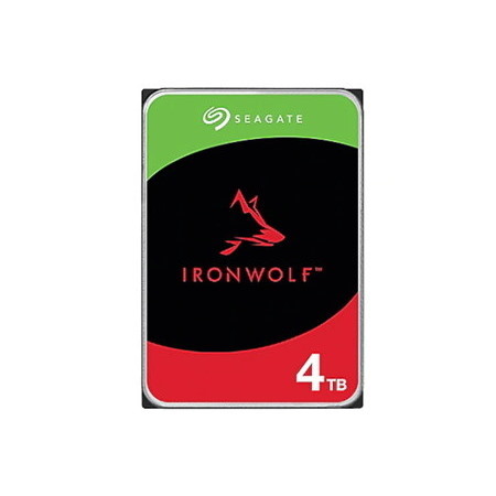 Seagate IronWolf ST4000VN006 4 TB Hard Drive - 3.5" Internal - SATA (SATA/600) - Conventional Magnetic Recording (CMR) Method